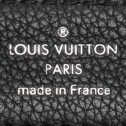 Pre Owned Louis Vuitton Black Leather Lockme II BB Bag