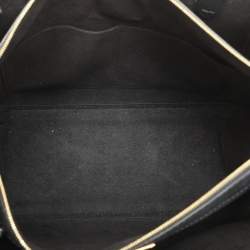 Louis Vuitton Black Leather Lockmeto Bag