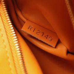 Louis Vuitton Orange Grained Smooth Calfskin Rose Des Vents PM