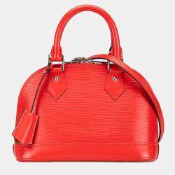 Louis Vuitton Red Epi Alma BB