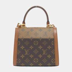 Pre Owned Louis Vuitton Monogram Reverse Dauphine Capitale Handbag