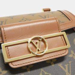 Pre Owned Louis Vuitton Monogram Reverse Dauphine Capitale Handbag