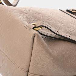 Louis Vuitton Tourterelle Monogram Empreinte Leather Montsouris PM Backpack