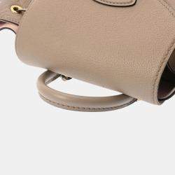 Louis Vuitton Tourterelle Monogram Empreinte Leather Montsouris PM Backpack