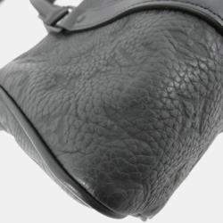 Louis Vuitton Black Taurillon Leather Keepall Bandouliere 25 Boston Bag