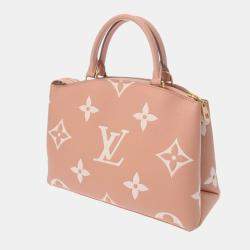 Louis Vuitton Rose Trianon Monogram Empreinte Petit Palais PM Handbag