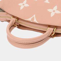 Louis Vuitton Rose Trianon Monogram Empreinte Petit Palais PM Handbag