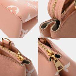 Louis Vuitton Rose Trianon Monogram Empreinte Petit Palais PM Handbag
