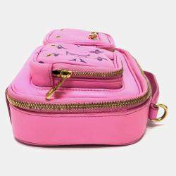 Louis Vuitton Rose Pink Leather Utility Crossbody Bag
