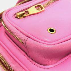Louis Vuitton Rose Pink Leather Utility Crossbody Bag