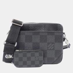 Louis Vuitton Damier Graphite Canvas 3D Trio Messenger Bag