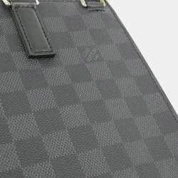 Pre Owned Louis Vuitton Damier Graphite Canvas Sac Plat Tote Bag