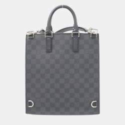 Pre Owned Louis Vuitton Damier Graphite Canvas Sac Plat Tote Bag
