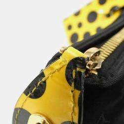 Pre Owned Louis Vuitton Monogram Nylon + Dot Infinity Lockit GM Handbag