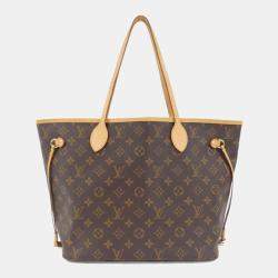 Louis Vuitton Brown Monogram Neverfull MM Bag