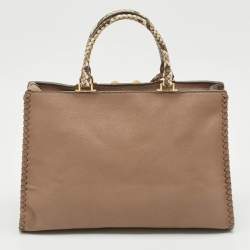 Louis Vuitton Beige/Cream Leather and Python Very Zipped Bag