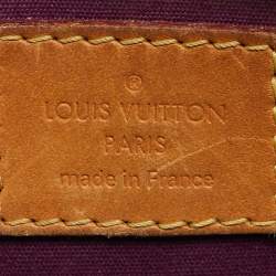 Louis Vuitton Amethyste Monogram Vernis Alma BB Bag