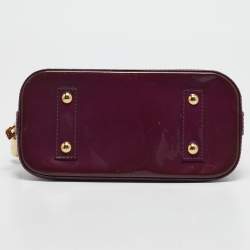 Louis Vuitton Amethyste Monogram Vernis Alma BB Bag