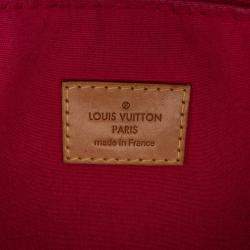Louis Vuitton Red Monogram Vernis Montana