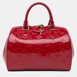 Louis Vuitton Red Monogram Vernis Montana