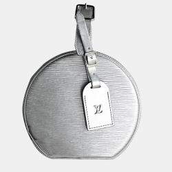 Louis Vuitton Silver Round Coin Purse