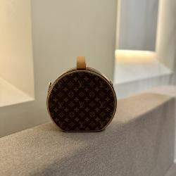 Louis Vuitton Monogram Round Coin Purse with Strap