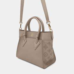 Louis Vuitton On My Side Galet Monogram Mahina Calf Leather Size Pm