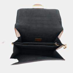 Louis Vuitton Dauphine Noir Monogram Monogram Reverse Canvas Size Mm Bag