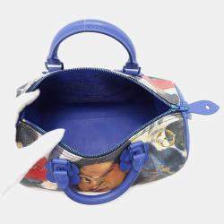 Louis Vuitton Speedy Gauguin Blue Pvc Masters Collection Size 30