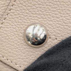 Pre Owned Louis Vuitton Galet Monogram Mahina Leather Haumea Tote Bag