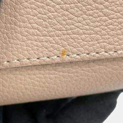 Pre Owned Louis Vuitton Galet Monogram Mahina Leather Haumea Tote Bag