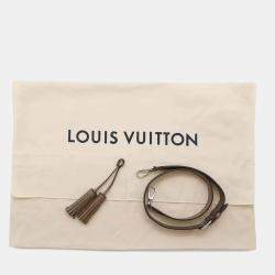 Pre Owned Louis Vuitton Galet Monogram Mahina Leather Haumea Tote Bag