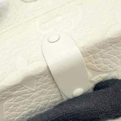 Louis Vuitton White Monogram Taurillon Leather Wallet Trunk Bag