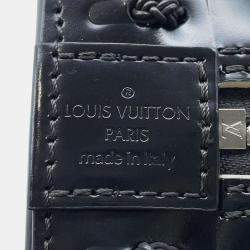 Louis Vuitton Noir Patent Leather PM Kansai Yamamoto Collaboration Alma Samurai Satchel Bag