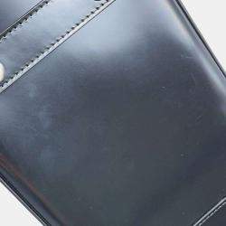 Louis Vuitton Noir Patent Leather PM Kansai Yamamoto Collaboration Alma Samurai Satchel Bag