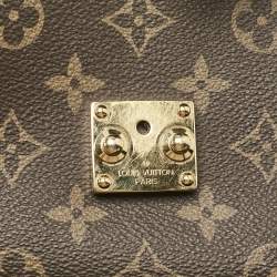 Pre Owned Louis Vuitton Monogram Canvas Pochette Metis Bag