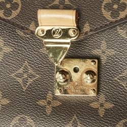 Pre Owned Louis Vuitton Monogram Canvas Pochette Metis Bag