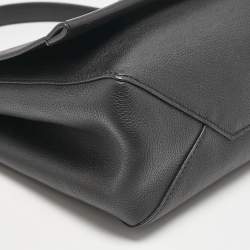 Louis Vuitton Black Leather Lockme II Bag
