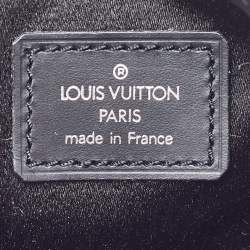 Pre Owned Louis Vuitton Black Monogram Satin Mini Bucket Bag