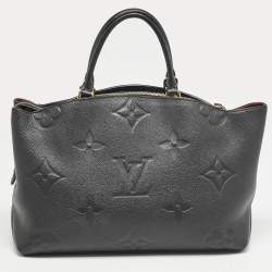 Louis Vuitton Black Monogram Empreinte Leather Grand Palais Bag