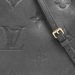 Louis Vuitton Black Monogram Empreinte Leather Grand Palais Bag