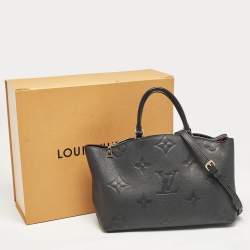 Louis Vuitton Black Monogram Empreinte Leather Grand Palais Bag