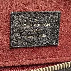 Louis Vuitton Black Monogram Empreinte Leather Grand Palais Bag
