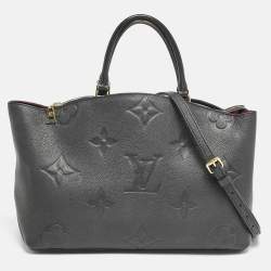 Louis Vuitton Black Monogram Empreinte Leather Grand Palais Bag