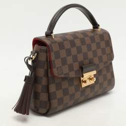 Pre Owned Louis Vuitton Damier Ebene Canvas Croisette Bag
