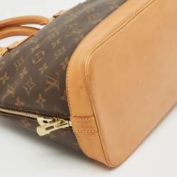 Pre Owned Louis Vuitton Monogram Canvas Alma PM Bag