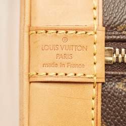 Pre Owned Louis Vuitton Monogram Canvas Alma PM Bag