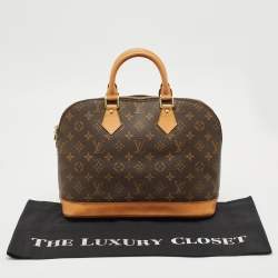 Pre Owned Louis Vuitton Monogram Canvas Alma PM Bag