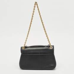 Louis Vuitton Black Monogram Leather Very Chain Bag