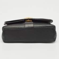 Louis Vuitton Black Monogram Leather Very Chain Bag